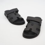 Hermes Chypre Sandals Noir