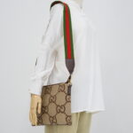 Gucci GG Messenger GG Canvas Dark Brown GHW