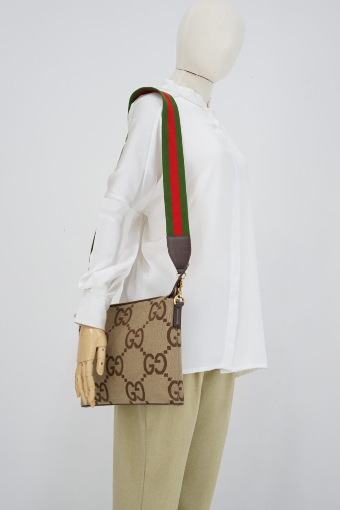 Gucci GG Messenger GG Canvas Dark Brown GHW