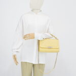 Chanel Medium Label Chick Yellow GHW