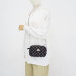 Chanel Reissue Camera Bag Jersey Black Pink