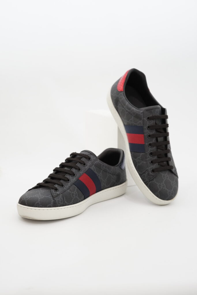 Gucci Ace Sneakers GG Supreme Black