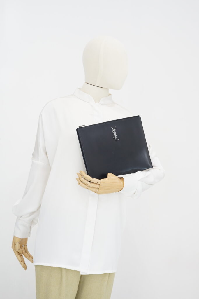 Saint Laurent Pad Holder Clutch