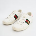 Gucci Ace Sneakers White Green Red Bee