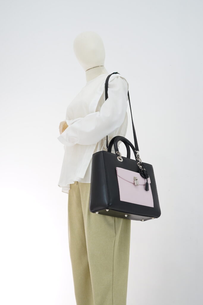 Dior Lady Dior Pockets Black SHW