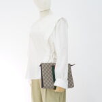 Gucci Clutch GG Canvas Supreme Brown SHW