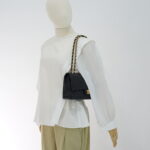 Chanel Medium Classic D Flap Caviar Black GHW