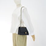 Chanel Medium Classic D Flap Caviar Black GHW