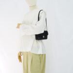 Chanel C26 Preppy Long Handle Caviar Black GHW