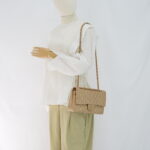 Chanel Classic Medium D Flap Caviar Gold GHW