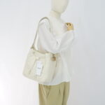 Dior D-Motion Bag White Macrocannage Lambskin GHW