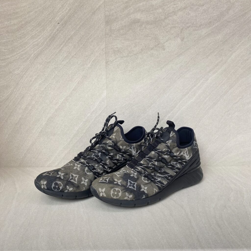 Louis Vuitton Fastlane Sneakers Denim Monogram Wash