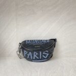 Balenciaga Bumbag Black Grafity SHW