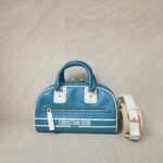 Dior D-Vibe Bowling Small Blue White GHW