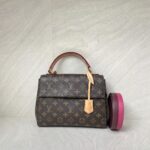 Louis Vuitton Cluny BB Monogram Bordeaux Fuchsia GHW