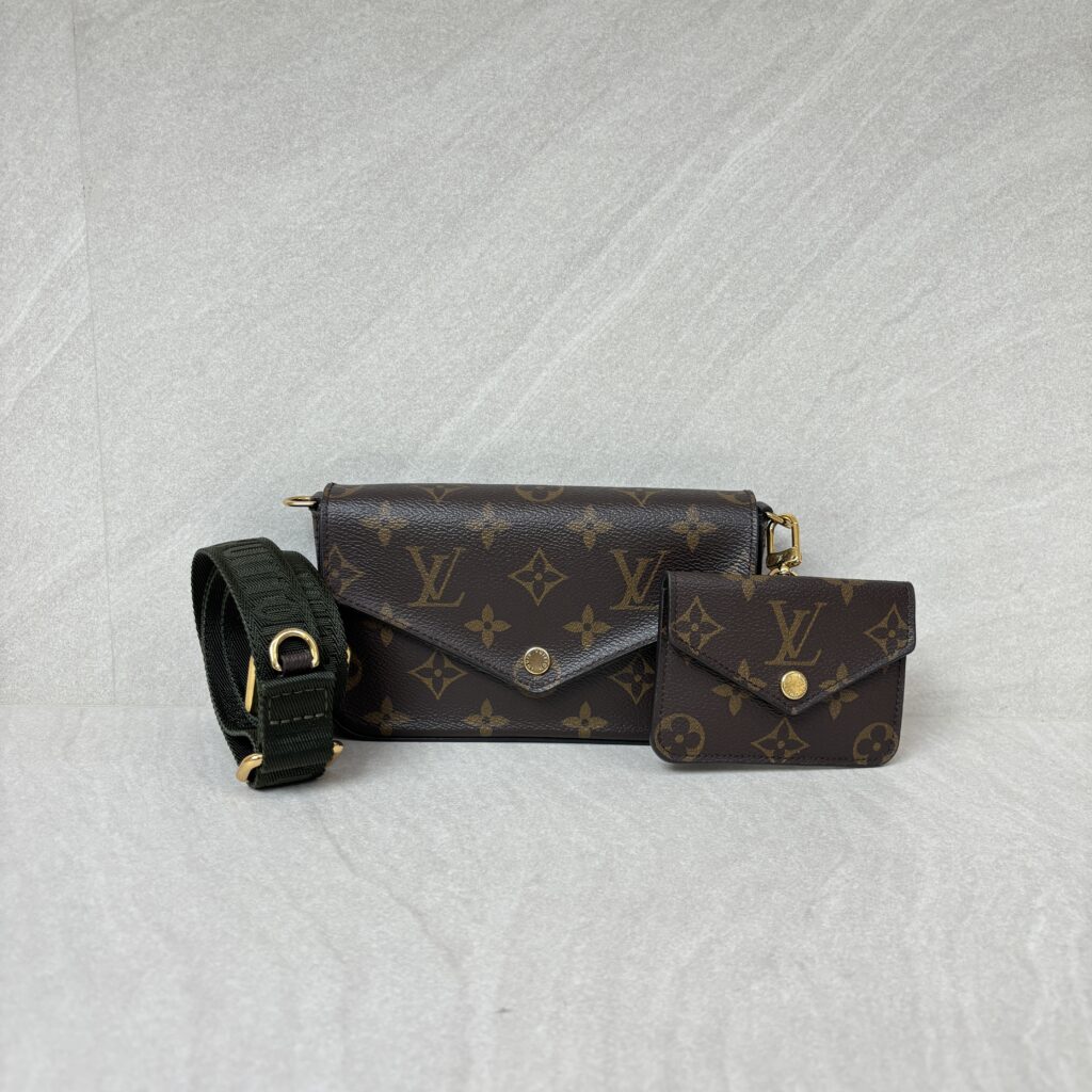 Louis Vuitton Felicie Strap Go Monogram GHW