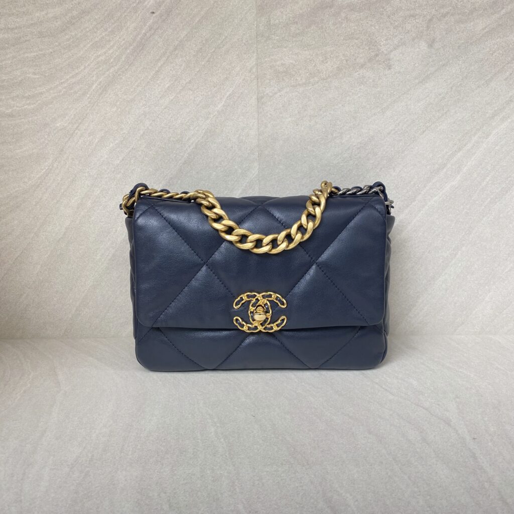 Chanel C19 Small Lambskin Dark Navy