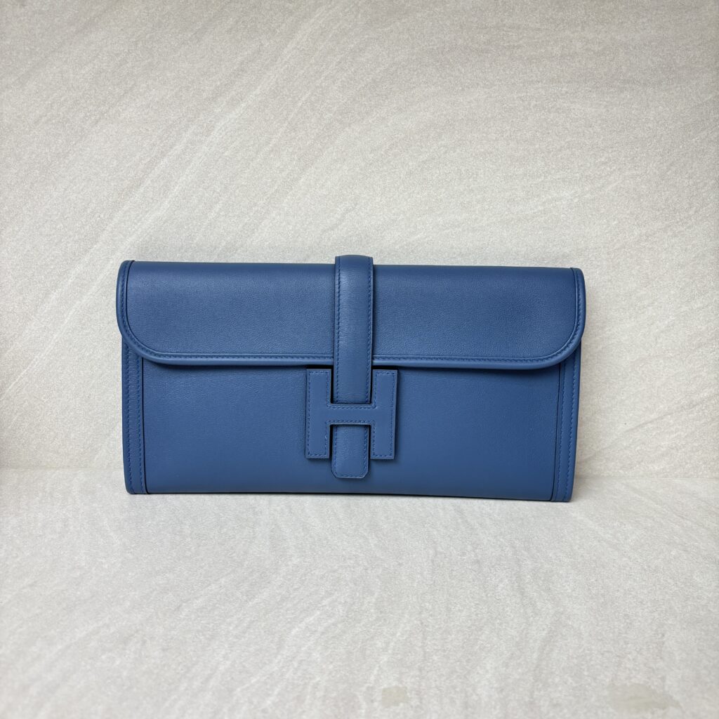 Hermes Jige Elan 29 Swift Bleu Agate