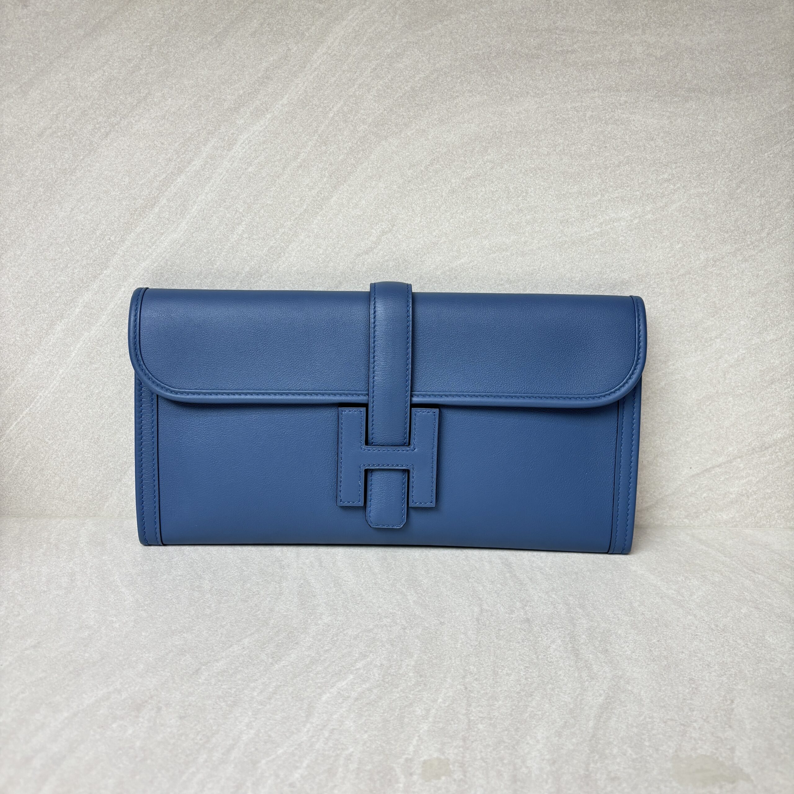 Hermes Jige Elan 29 Swift Bleu Agate