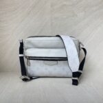 Louis Vuitton Outdoor Messenger Monogram Antartica White Taiga