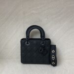 Dior Lady Dior Small All Black Matte