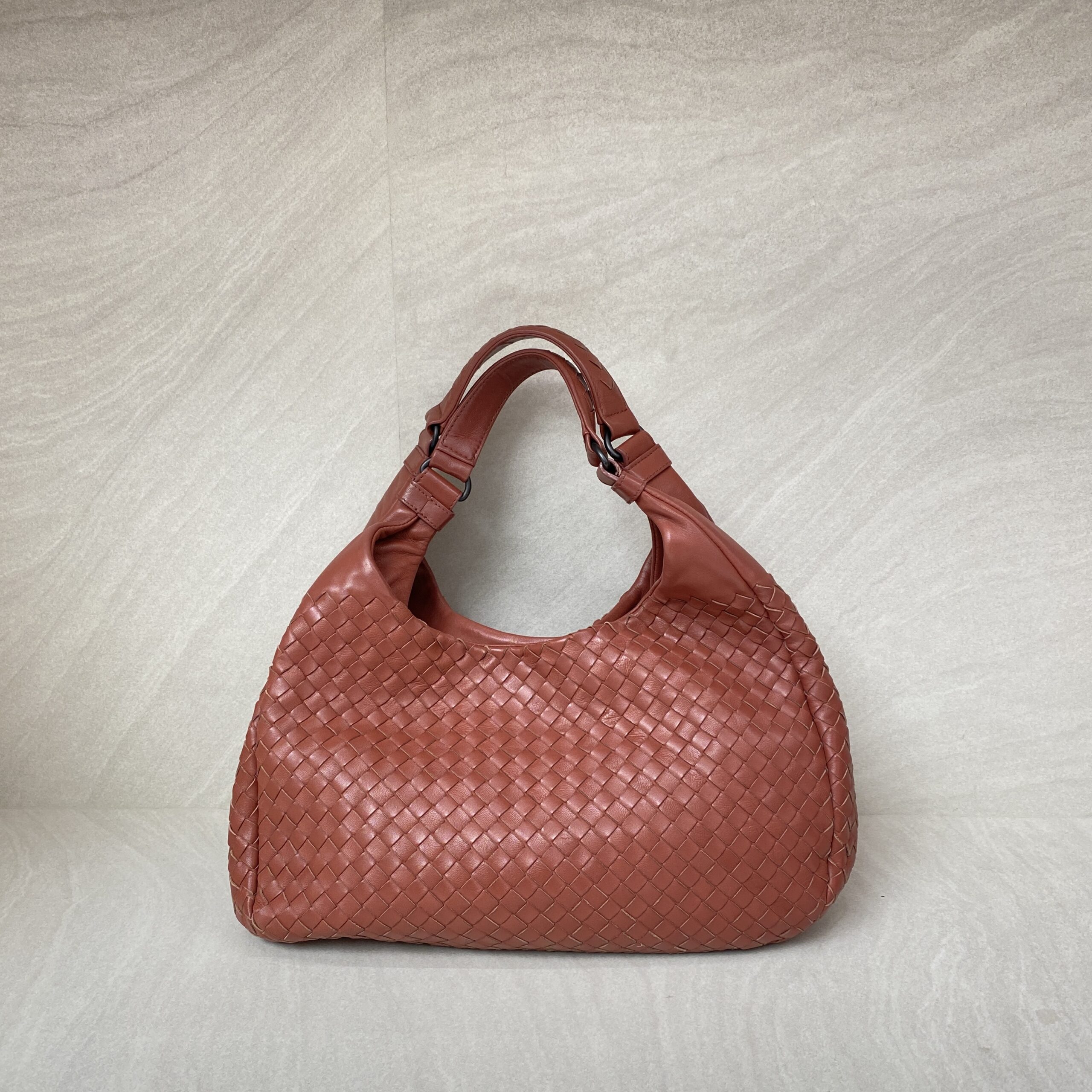 Bottega Veneta Campana Bag Red