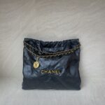 Chanel C22 Medium Lambskin Black GHW
