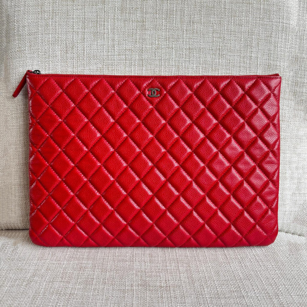 Chanel Ocase Red Caviar RHW