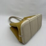 Hermes Garden Party 36 Negonda Canvas Craie Jaune PHW