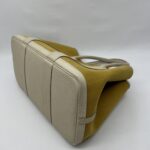 Hermes Garden Party 36 Negonda Canvas Craie Jaune PHW