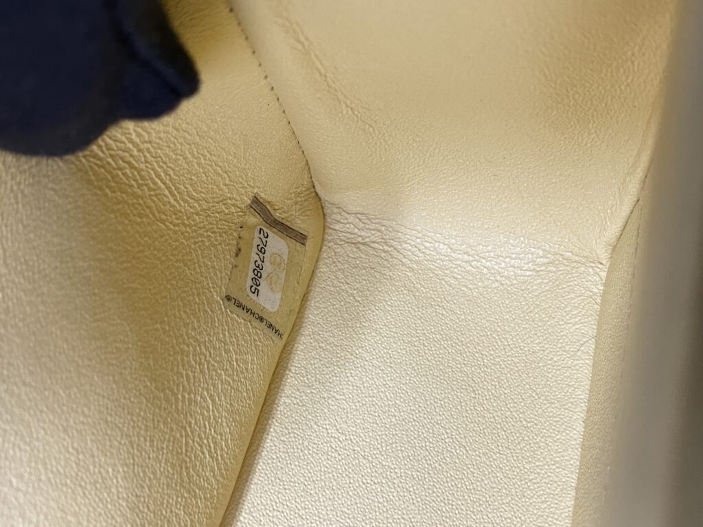 Chanel Medium Classic Chevron Yellow Lambskin GHW