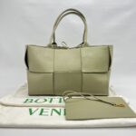 Bottega Veneta Arco Tote Travertine GHW
