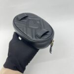 Gucci Marmont Belt Bag Black GHW