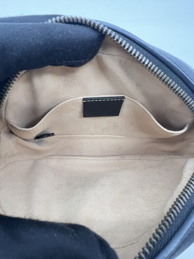 Gucci Marmont Belt Bag Black GHW