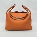 Hermes Lindy 34 Clemence Orange PHW