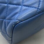 Chanel Hobo Handbag Blue GHW