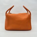 Hermes Lindy 34 Clemence Orange PHW