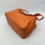 Hermes Lindy 34 Clemence Orange PHW