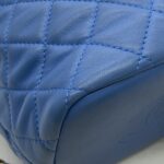 Chanel Hobo Handbag Blue GHW