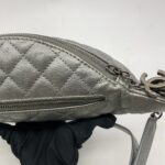 Chanel Waist Bag Calfskin Metallic Silver RHW