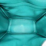 Hermes Lindy 30 Clemence Bleu Paon PHW
