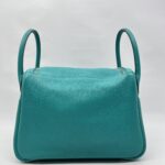 Hermes Lindy 30 Clemence Bleu Paon PHW