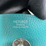 Hermes Lindy 30 Clemence Bleu Paon PHW