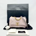 Chanel Small 19 Bag Pink Sakura Lambskin
