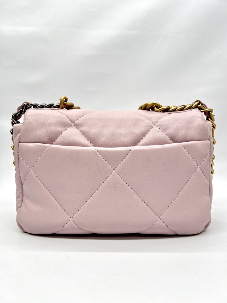 Chanel Small 19 Bag Pink Sakura Lambskin