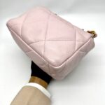 Chanel Small 19 Bag Pink Sakura Lambskin