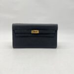 Hermes Kelly To Go Epsom Noir GHW