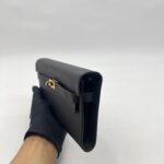 Hermes Kelly To Go Epsom Noir GHW