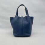 Hermes Picotin 22 Clemence Bleu Brighton PHW