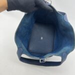 Hermes Picotin 22 Clemence Bleu Brighton PHW